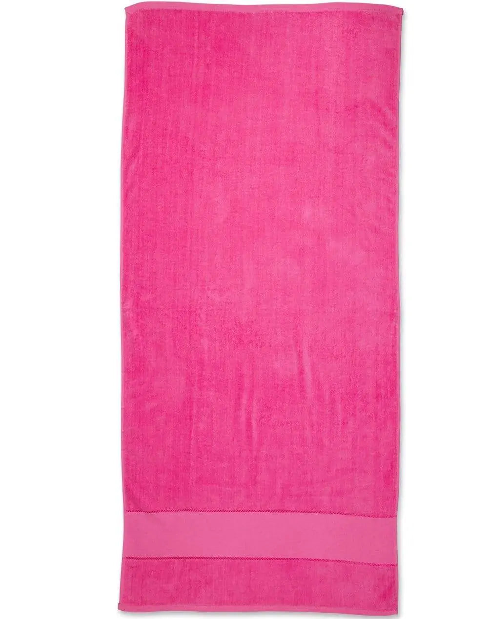 Terry Velour Beach Towel TW04A Metro Workwear.